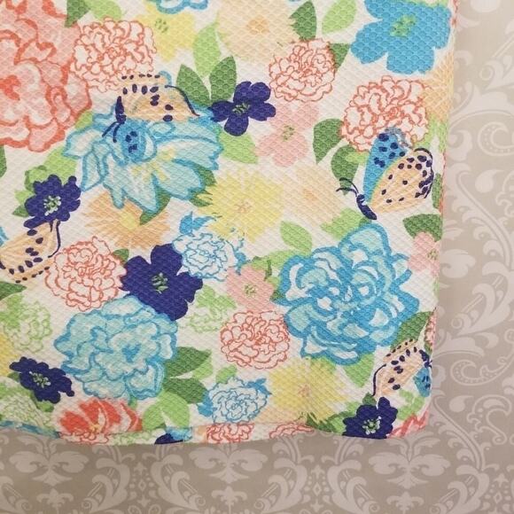 Talbots Size 2 Petite Floral Butterfly Print Pencil Skirt - Picture 4 of 8